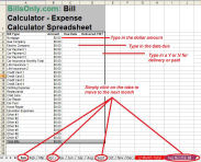 Free family budget sheet pic